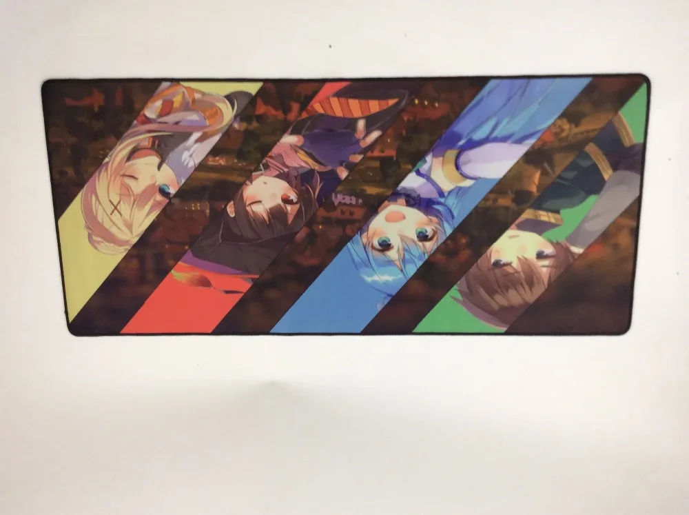  Mairuige Japan Anime Konosuba Megumin Large Size Mouse Pad Rubber PC Computer Gaming Mousepad Desk 
