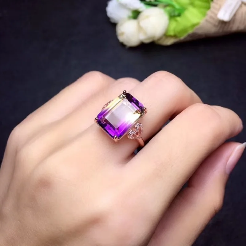 Amethyst Gem Ring