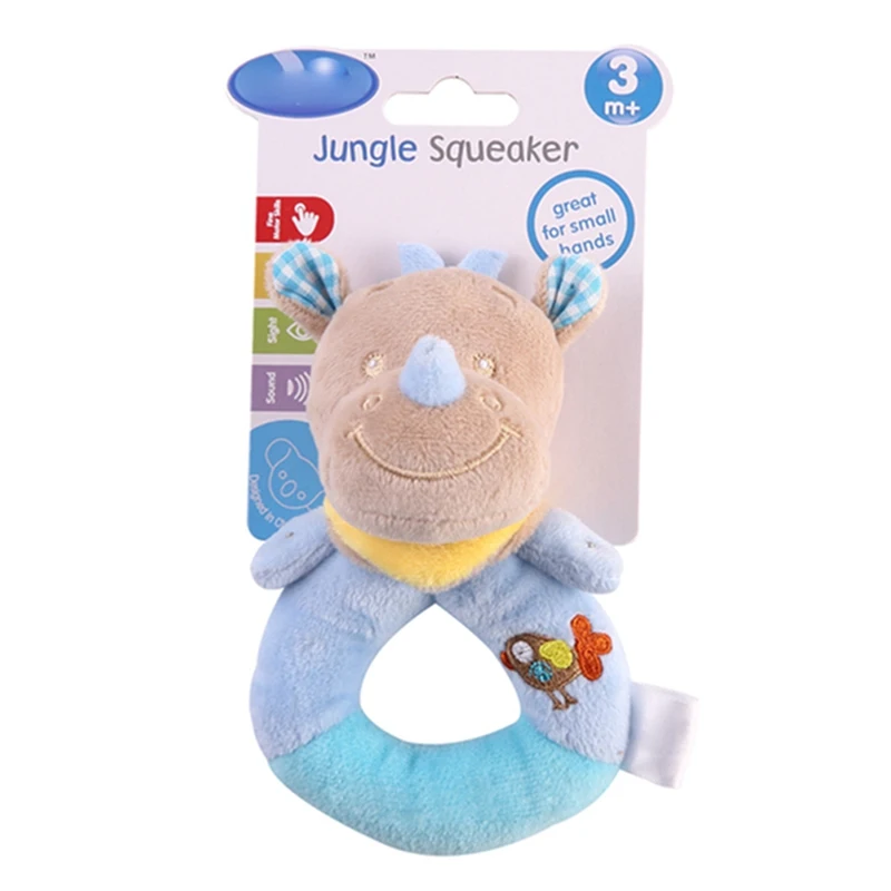 spesifikasi Hewan Lembut Plush Anak anak Bayi Anak Laki laki Anak Perempuan Mainan Kerincingan Bayi Lonceng Pendidikan Boneka Lucu Kartun Hewan Plush Mainan Bayi Hadiah
