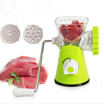 

Manual Rotation Meat Grinder Multi-function Stainless Steel Blade Cooking Machine Sausage Machine Kitchen Accessories