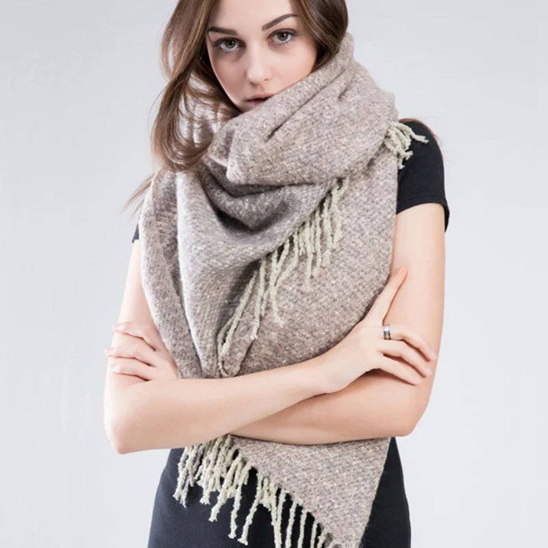 ZA winter scarf 2016 font b Tartan b font Scarf women desigual Plaid Scarf cuadros Brand