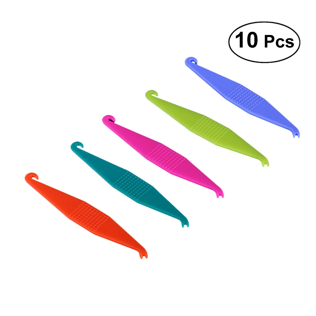 

10pcs Disposable Dental Orthodontic Elastic Placers Rubber Ligature Retractor Dentist Surgical Separator Split Placing Tool