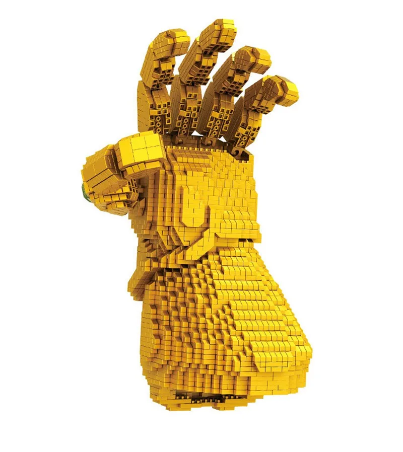 4100 шт. LEGOings marvel Thanos Infinity Gauntlet Мстители Бесконечность войны строительные модели