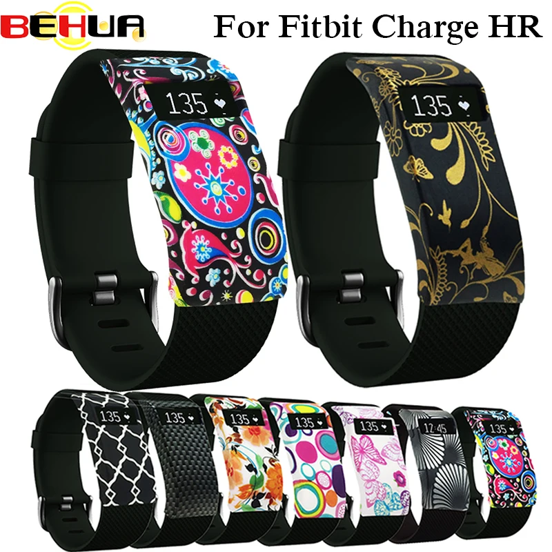 Slim Soft Silicone Replacement Sleeve Case Cover For Fitbit Charge HR Bracelet Protector Frame Shell Protective cases | Электроника