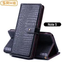 SRHE Xiaomi Redmi Note 5 Pro Case Cover For Redmi Note5 Prime Flip Leather Silicone Wallet Case For Redmi Note 5 Global Version