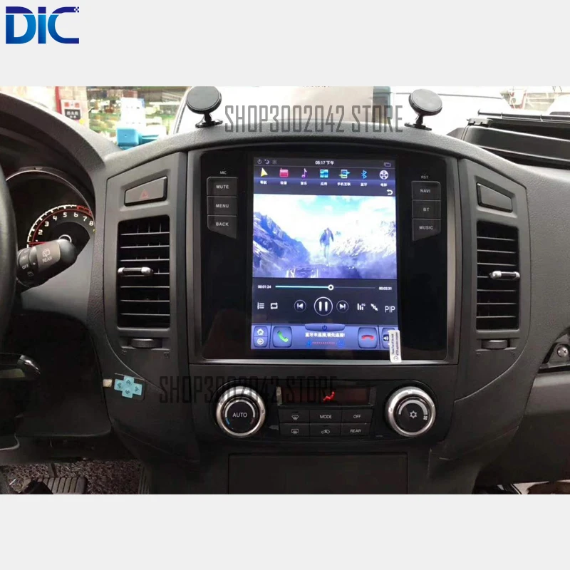DLC android система навигации Многофункциональный плеер gps Зеркало Ссылка bluetooth Автомобильный Стайлинг аудио для Mitsubishi pajero 2008