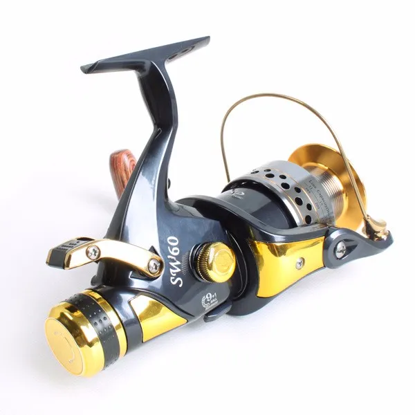 Isca de Pesca Carretel de Fiação Mais Popular Carpa Bobinas Corredor Sw50 Sw60 Metal Suave 3 Carretilhas de pesca