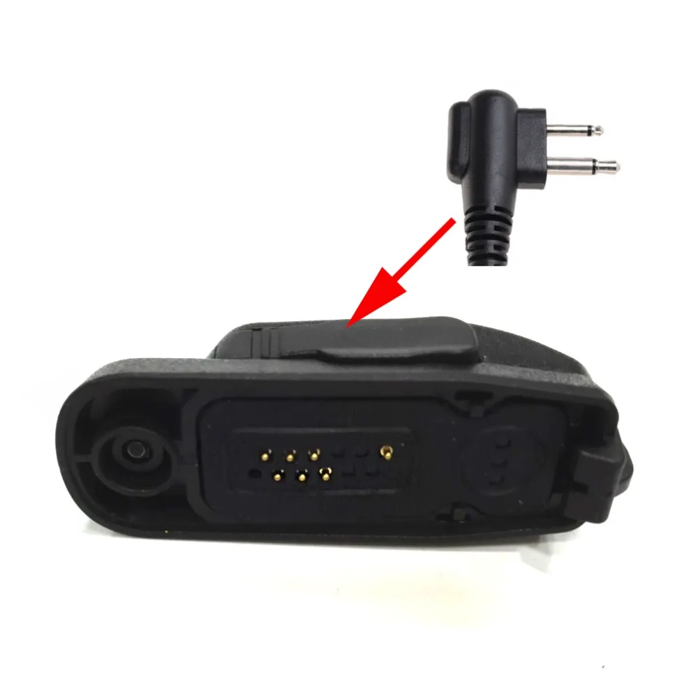 For Motorola Radio APX7000 APX6000 APX4000 APX2000 DP4801 Connector Converter Audio Adapter Walkie Talkie Access (1)