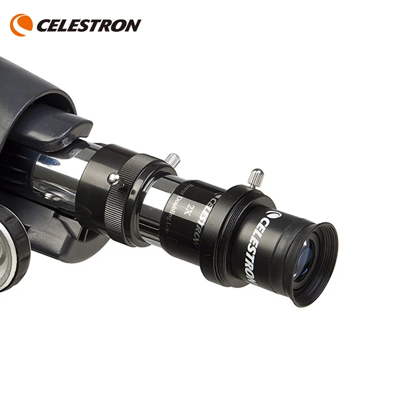 Набор аксессуаров Celestron ASTROMASTER включает 2х линзу Барлоу 6 мм Ploss 15 мм окуляр Kellner#25# 80A фильтр лунный фильтр