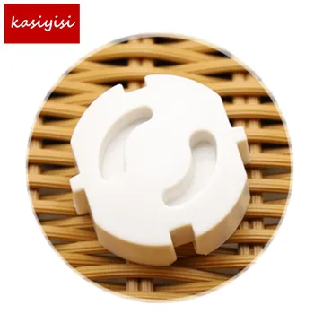

10pcs/lot Pure White ABS Baby Safety Plug Socket Protective Cover Protective Plug Cover