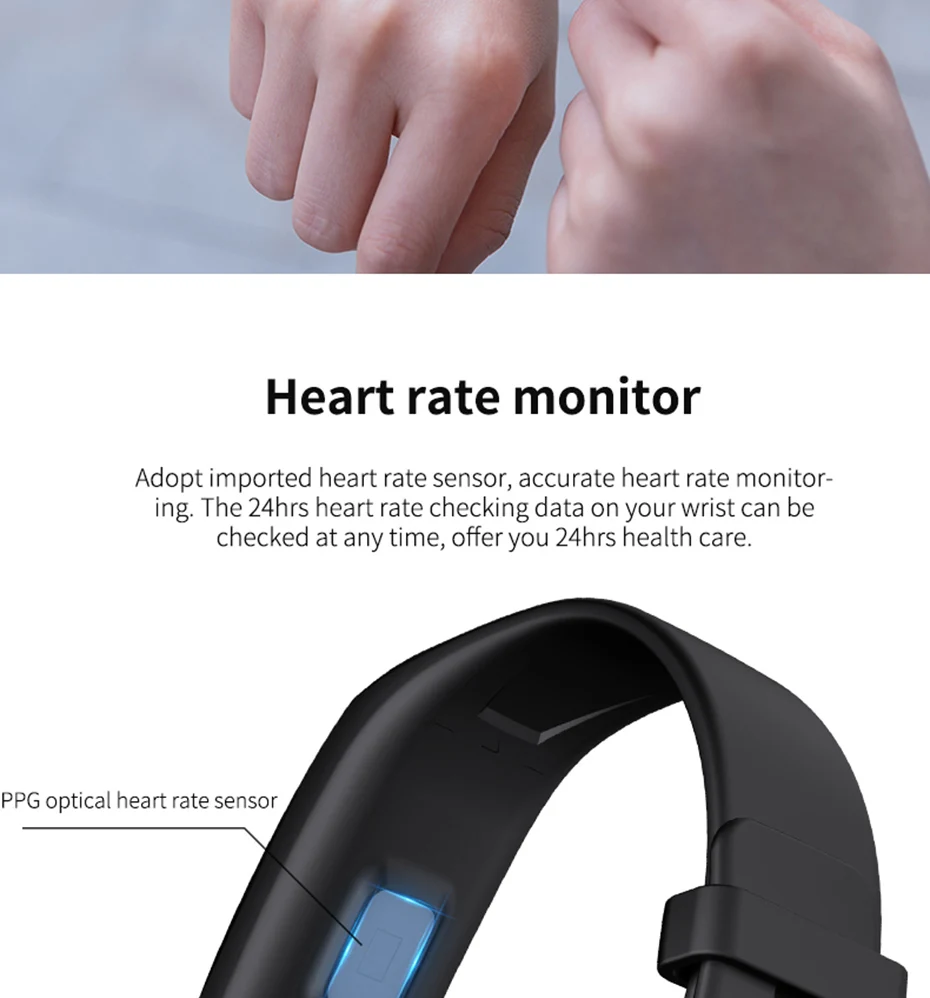 Смарт-браслет, спортивный фитнес-браслет, трекер, шагомер, Bluetooth, Смарт-часы, браслет, измерение давления, здоровье, пульсометр