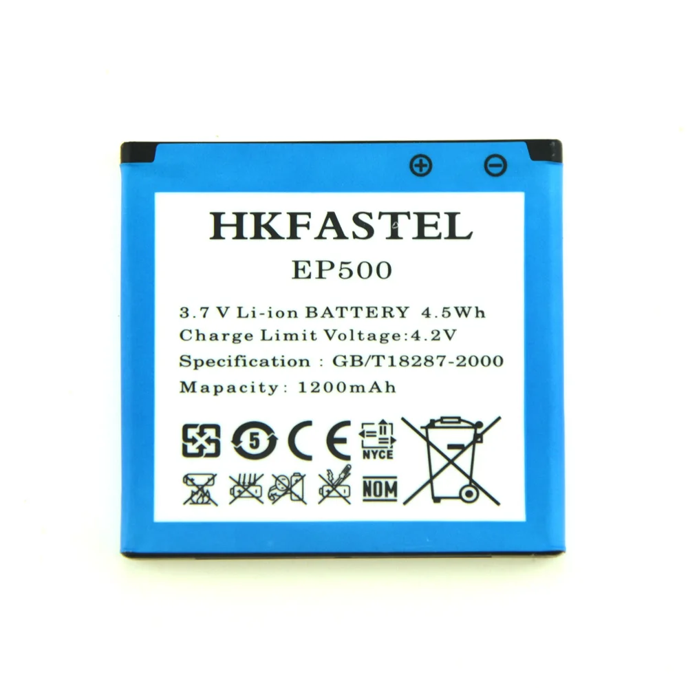 Новый аккумулятор для мобильного телефона HKFASTEL EP500 Sony Ericsson Vivaz Kurara U5i U8i Xperia mini pro