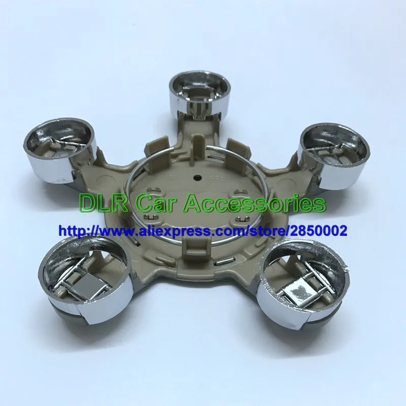 

4pcs 135mm Gray Black Car Wheel Center Cap Hub Caps Covers 4F0601165 4F0601165N for A4L A6L Car Styling free shipping