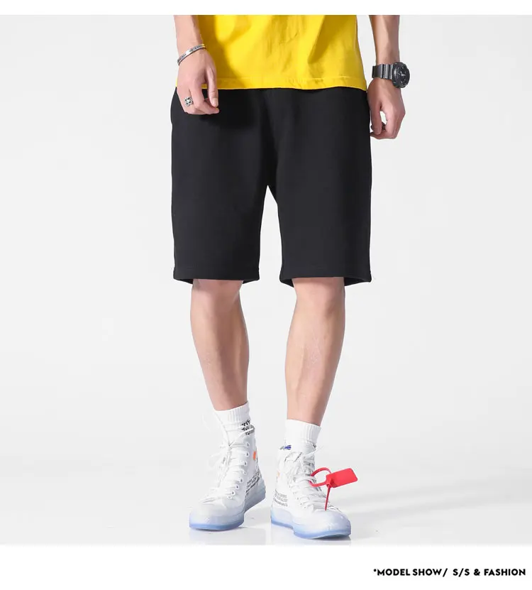 Летние шорты Для мужчин пляжные мужские шорты мужские тренировочные брюки высокое качество эластичные модные Фитнес Короткие плюс
