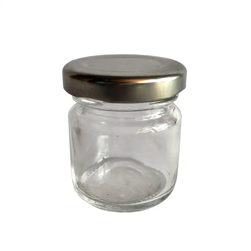 - Chutney Honey Candles 1lb Red Spotty 63mm lids Orcio Glass Jam Jars 370ml