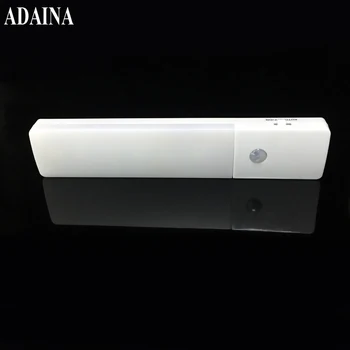 

ADAINA Cupboard Led Sensor Toilet Night Kids Room Light Rechargeable Household lamps Motion Body Induction Lamp With 3M Tape
