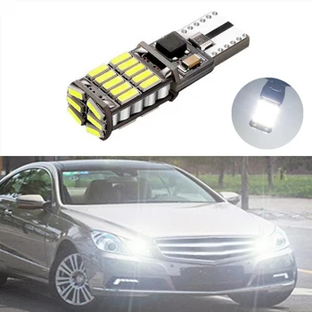 

1X Canbus Car 4014SMD T10 LED W5W Projector Lens Auto Lamp Light Bulbs For Mercedes Benz W202 W220 W204 W203 W210 W124 W222 X204