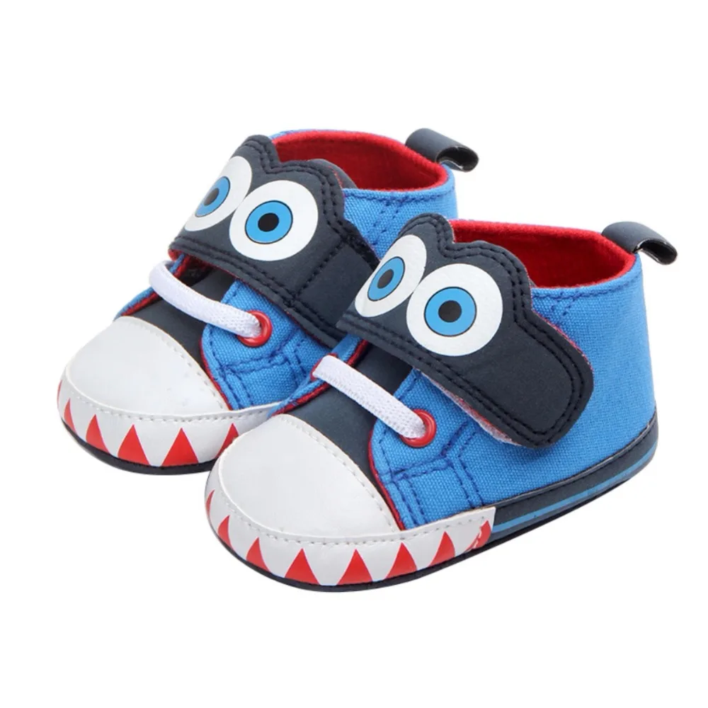 WEIXINBUY/детская обувь для мальчиков; обувь для новорожденных; обувь кроссовки для малышей; высокие спортивные кроссовки с изображением животных; первые ходунки