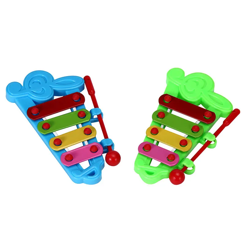 

2 Color Baby Kids Musical Toys Plastic Xylophone+Stick Instrument Set Wisdom Development Early Education Toys Baby Toys JE05