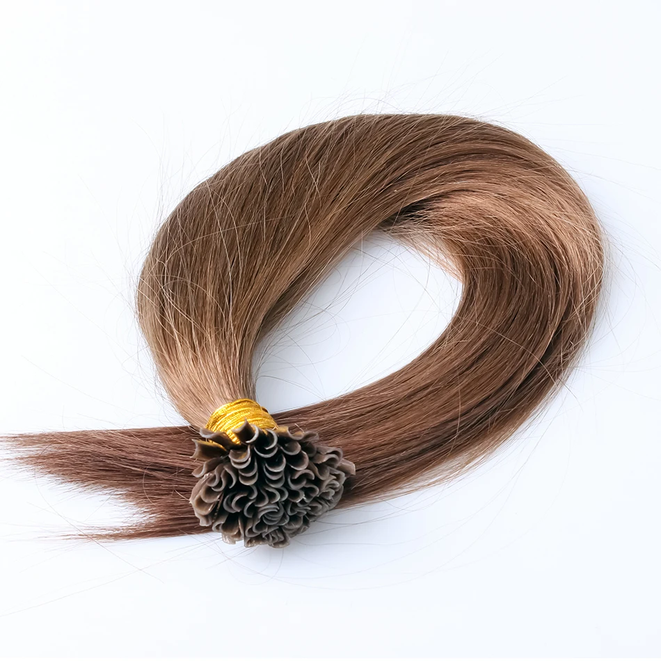7a Fusion Hair Extensions Brazilian Keratin U Tip 1g Strand Nail