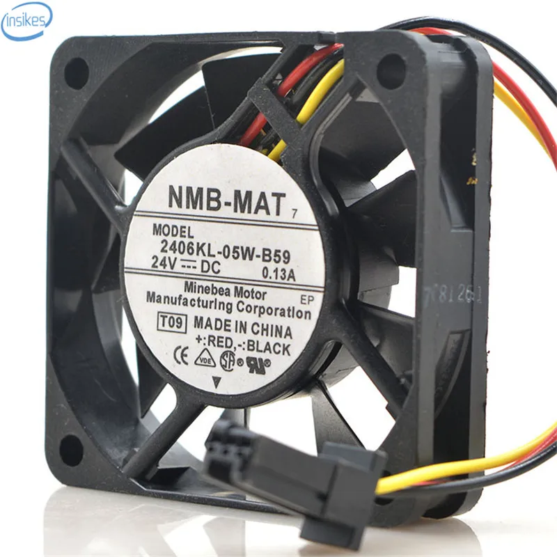 Original 2406KL 05W B59 Computer Blower Cooling Axial Fan DC 24V 0.13A
