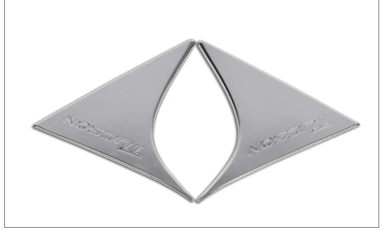 Chromed Rear Spoiler Trim Cover For Hyundai Tucson Accessories 2015 2016 2017