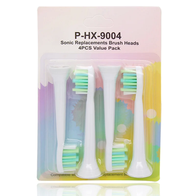 12 шт. головка электрической зубной щетки Замена для Philips Sonicare InterCare HX9004 мягкая щетина
