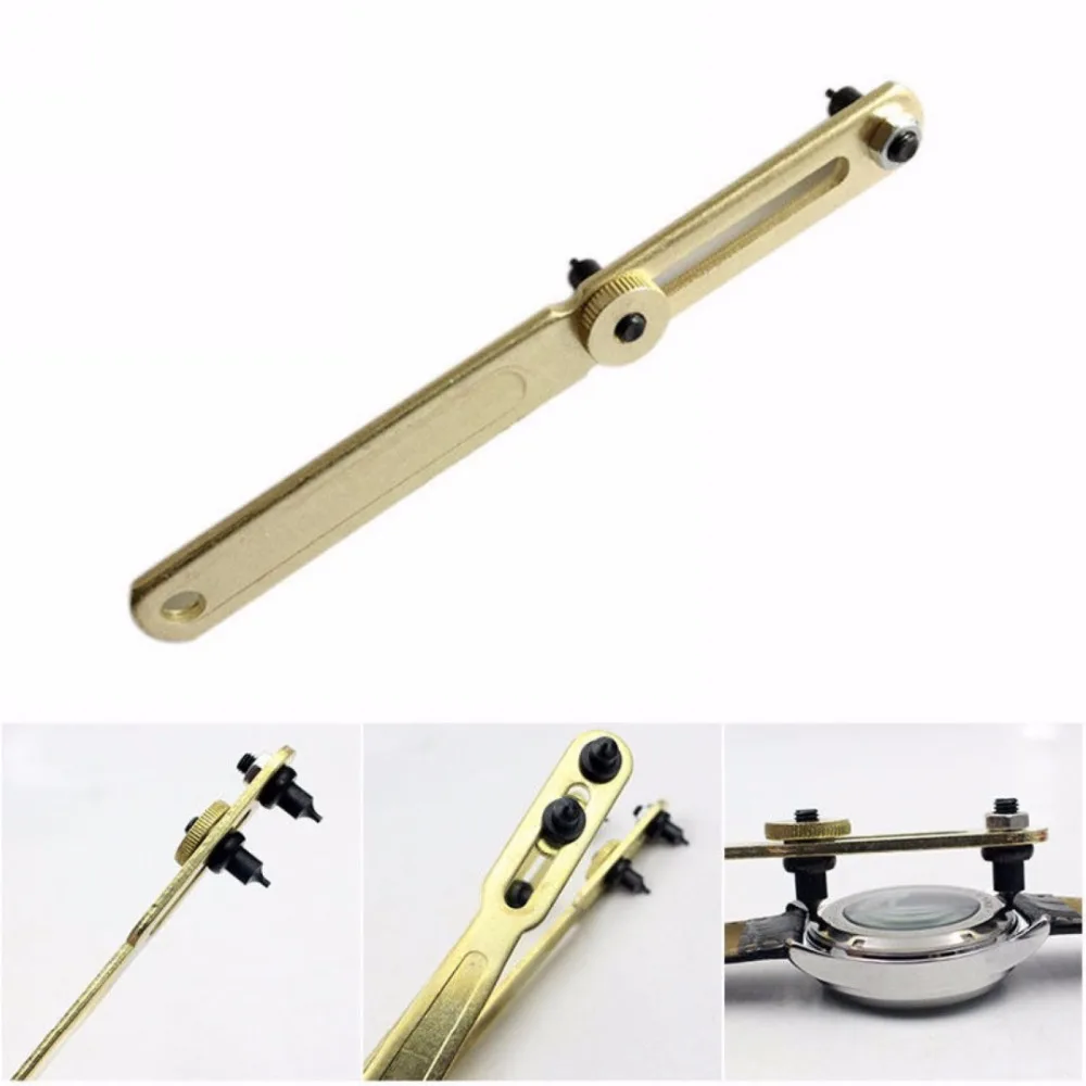 1pc Adjustable Watch Back Case Opener Copper High Quality Cover Opener