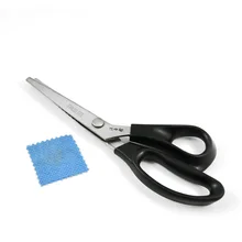 Пинкинговые ножницы из нержавеющей стали зигзагообразные Ножницы Профессиональные портные ножницы