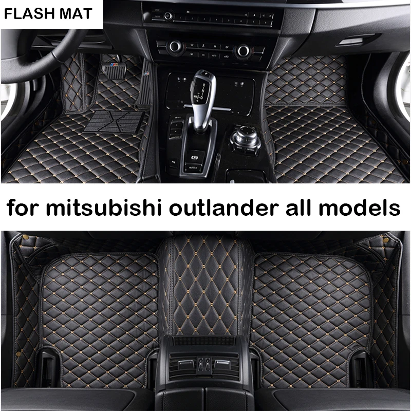 Car Floor Mats For Mitsubishi Pajero Sport Lancer Grandis