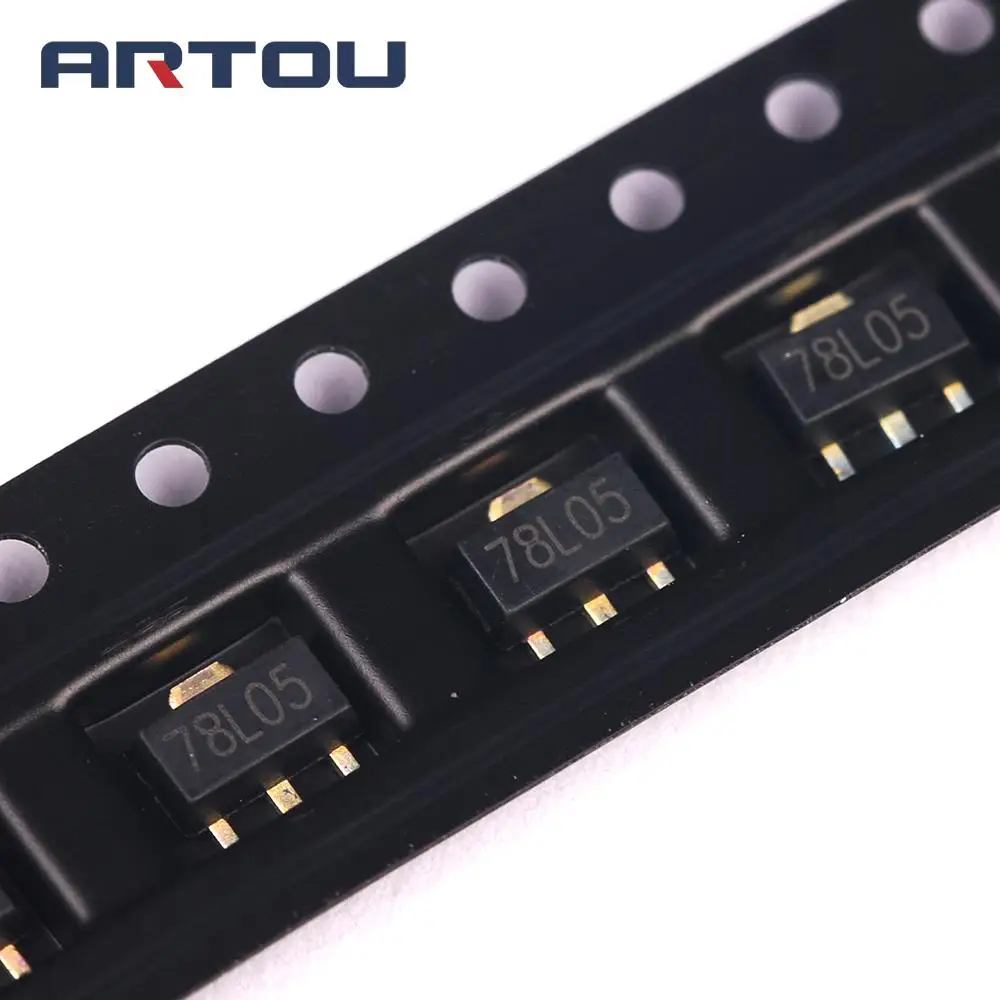 50PCS 78L05 SOT89 SOT 89-in Integrated Circuits from Electronic ...