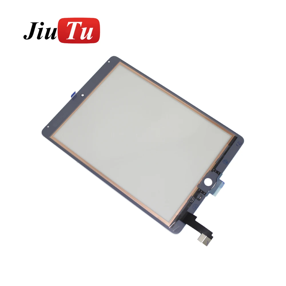 Tested well Replacement For iPad Air 2 2nd Gen Generation A1567 A1566 White Touch Screen Digitizer Glass Lens jiutu (5)