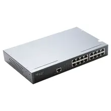 16 Порты 10/100 M сетевой переключатели коммутации Ёмкость быстродействующий коммутатор металлический корпус