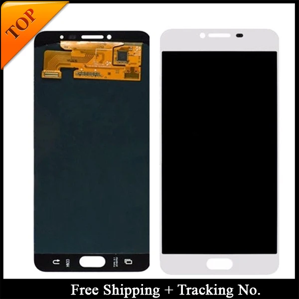 

100% tested Super AMOLED For Samsung C7 LCD Galaxy C7000 Display LCD Screen Touch Digitizer Assembly
