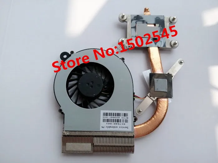 Охлаждающий вентилятор для ноутбуков HP CQ42 G42 G62 CQ62 INTEL радиатор и 617646 001 595833