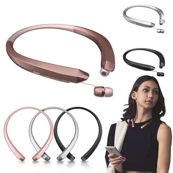 

Maxinrytec CSR 4.1 Bluetooth Headphone bluetooth 910 earphone for Samsung LG Iphone 7 Plus sports wireless bluetooth headset