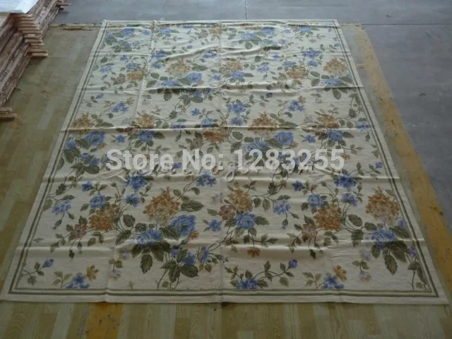 

Antique European Point Carpet Vintage Royal Design With Floral Embroidery Points Museum