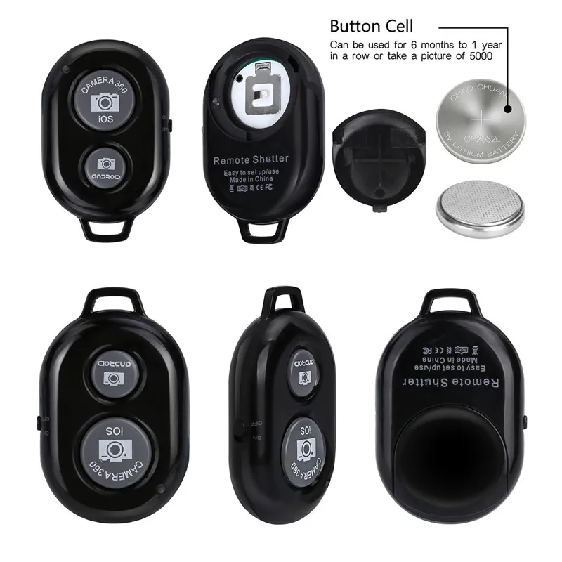 Аутентичный портативный 3в1 мини-штатив, держатель штатива+ Bluetooth пульт дистанционного управления затвором+ зажим для телефона для Apple iPhone 6S 6 Plus 5S 5