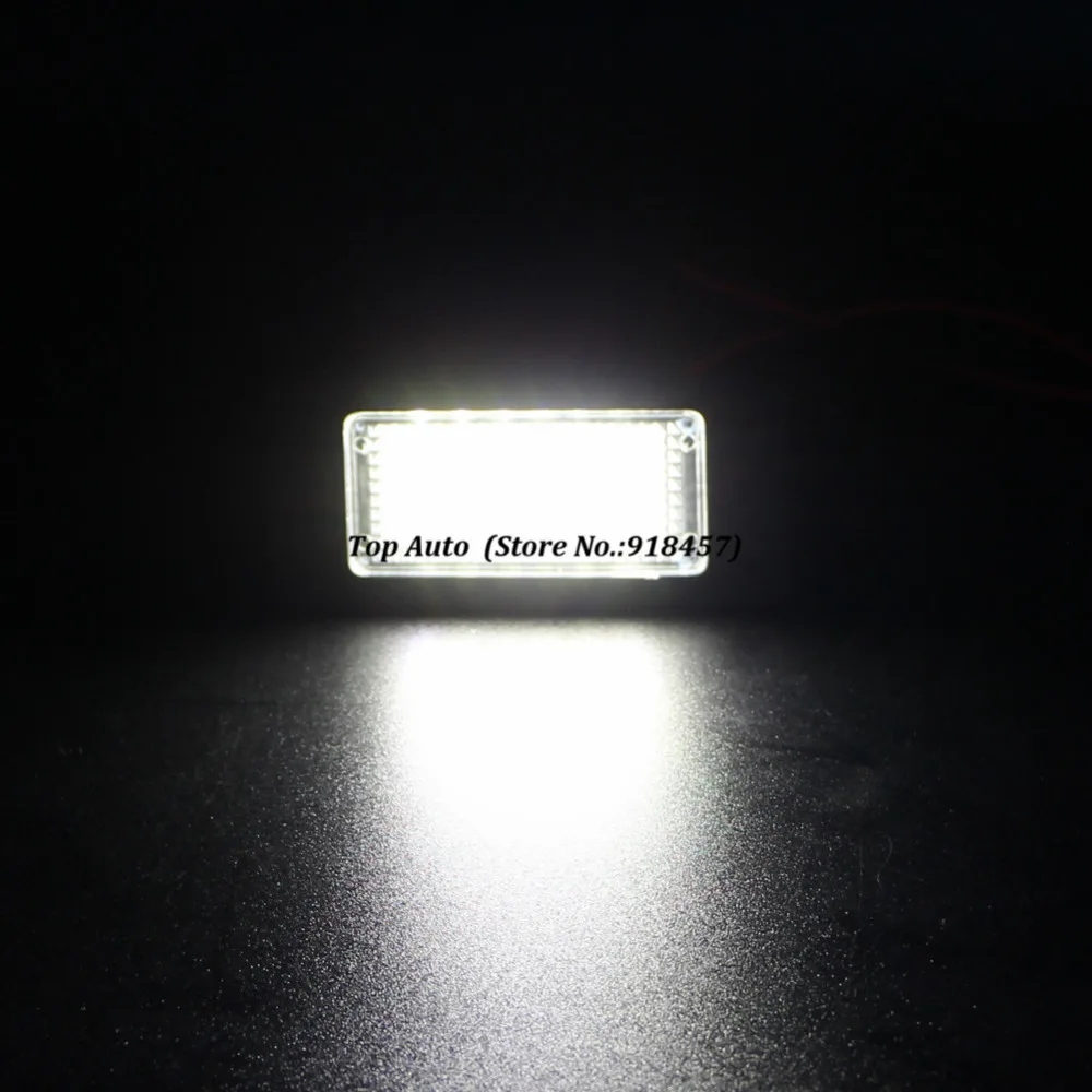 2 шт. ошибок 18SMD Автомобильный светодиодный номерной знак светильник Настенный OEM
