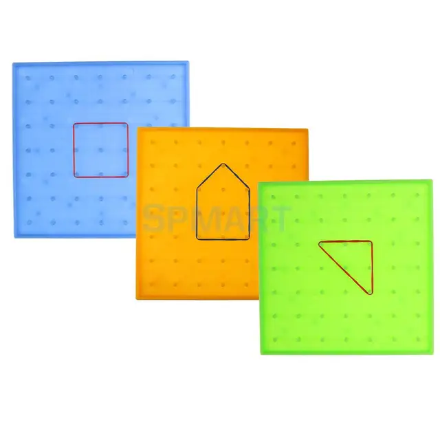 Special Offers Children Educational Toys Plastic Nail Plate Primary Mathematics Nailboard Tool Geometry Demo Special Offers Children Educational Toys Plastic Nail Plate Primary Mathematics Nailboard Tool Geometry Demo