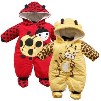 

2018 Newborn Clothing Coat Kids Tales Rompers Baby Clothes Snowsuit Costume Suit Winter Boy Girl Hat Jumpsuit Shoes Set