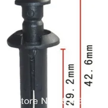 100 шт. авто клип задняя дверь ракеты Панель к днище кронштейн Push-Тип Фиксатор чехол для 10207146 или 21077323