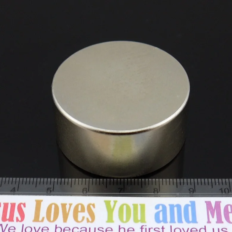 

2pcs Strong Rare Earth strong Neodymium Magnets N50 Dia 40x40x20mm wholesale