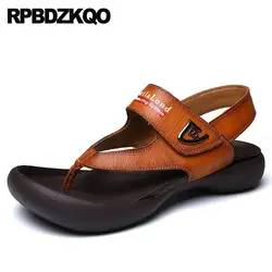 Дышащая Спортивная обувь на платформе высокого качества коричневого цвета; Дизайнерская обувь черного цвета; мужские сандалии; коллекция