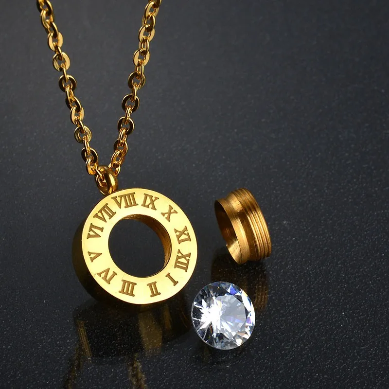 Top-Brand-Chain-Necklace-Stainless-Steel-Interchangeable-7-Colors-CZ-Stone-Roman-Numeral-Necklace-Female-Gift (2)