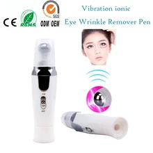 Мини вибрации ионной глаз мешок темный круг отечность удаление морщин глаз лифтинг кожи затяжки Красота инструменты