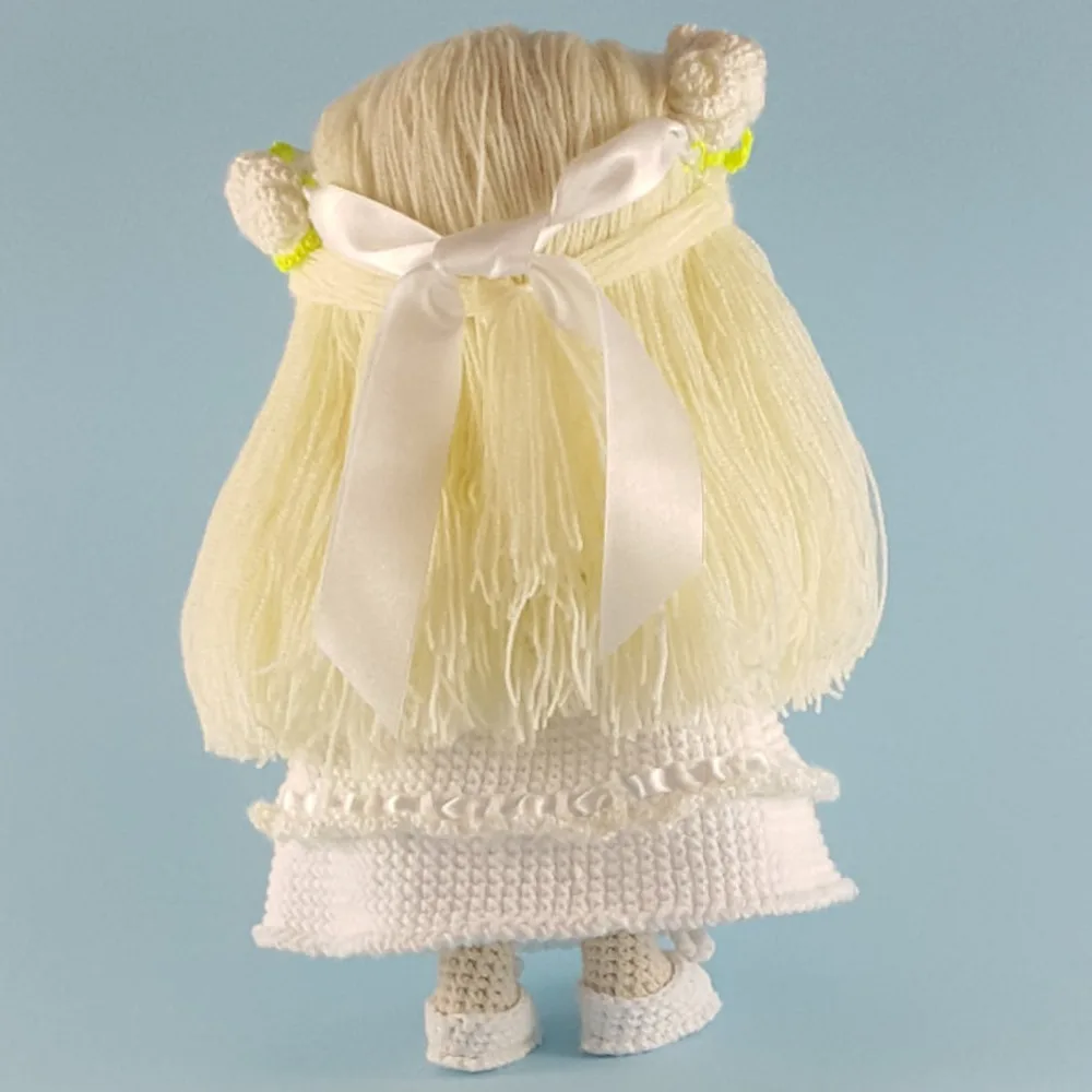 Вязальные игрушки кукла-амигуруми Девушка номер модели XH0412024