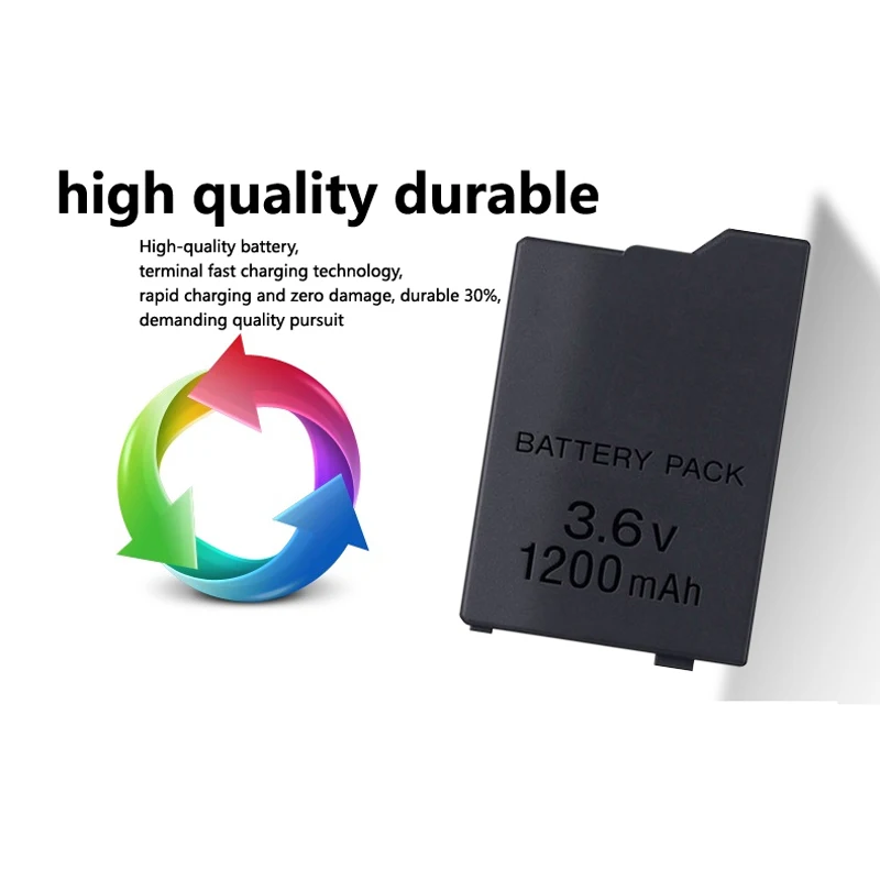 Online For Sony PSP 2000 3000 1200mAh 3.6V Rechargeable Battery Pack Replacement Battery For PSP2000 3000 Console Game Accessories