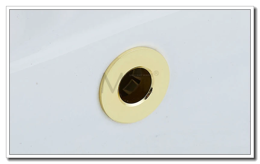 Смеситель для раковины, Переливающаяся крышка, латунное бронзовое кольцо с шестифутовым кольцом, продукт для ванной, раковина, аккуратная вставка, замена ML003