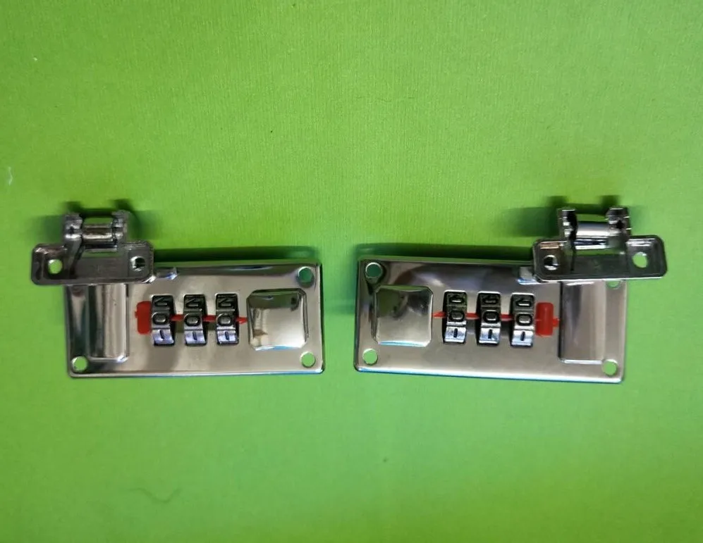 

luggage combination lock Square box alloy lock/ pair lock.left and right
